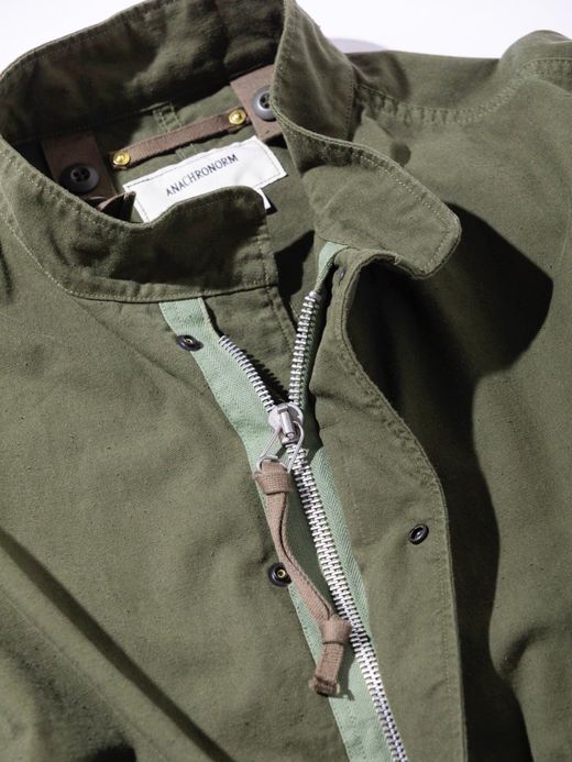 ANACHRONORM AN078 / FISH TAIL COAT / OLIVE