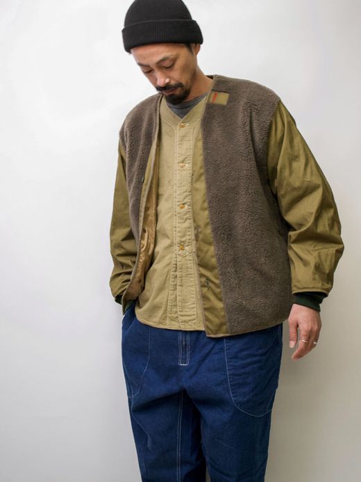 THE UNION TBO00020 / STUDIUM CHAMBRAY SHIRTS / OLIVE