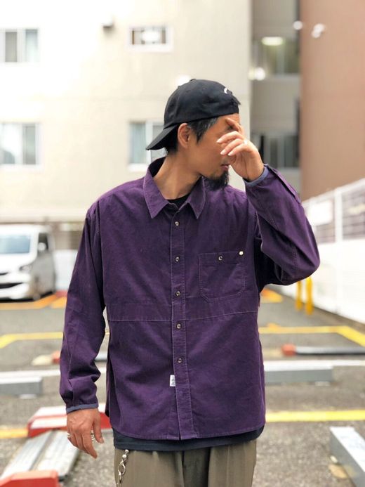 ANACHRONORM AN008 / RE-SIZE SHIRTS / PURPLE