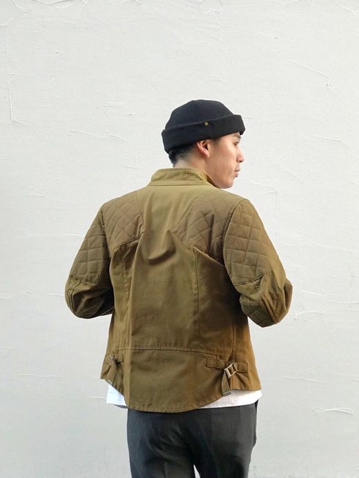 ANACHRONORM ANR-072 / MONZA TYPE RIDERS JACKET / BEIGE