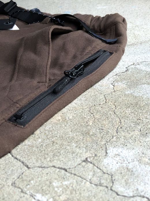 ROARK REVIVAL RPJ552 / WOOLY ST NEW TRAVEL PANTS - RELAX TAPERED / MOCCA