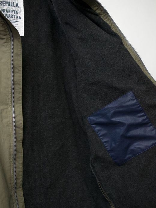remilla R203409 / スモークコート / KHK.GRY(カーキグレイ)