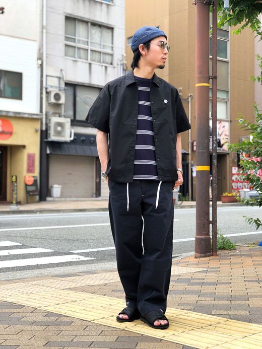 ALDIES Gradation Shirt / black