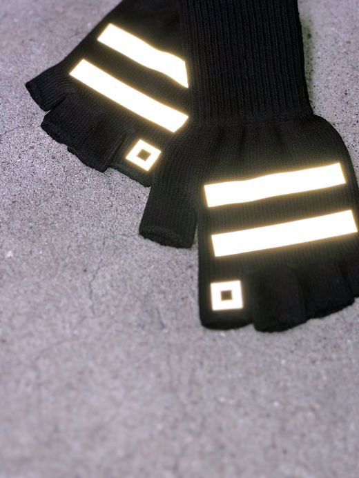 ROTOTO R5014 / REFLECTIVE SAFETY GLOVE / BLACK