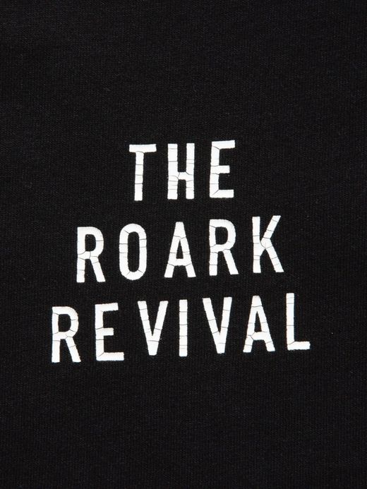 ROARK REVIVAL RTJD601 / "COMPANY OF WAYWARD" TEE / BLACK