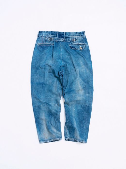 ANACHRONORM NM-TR01-HRW19 / DENIM WIDE TROUSERS / REMAKE WASH