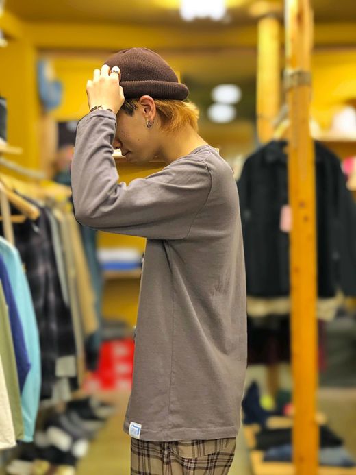 fulton OWN WAY L/S TEE / OLD GRAY