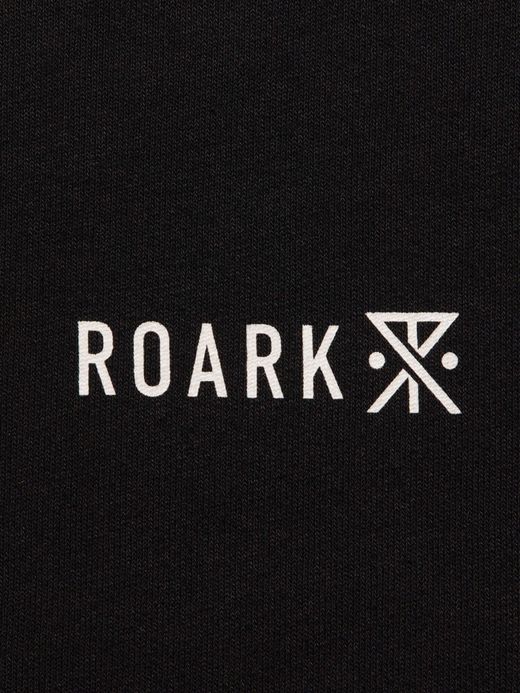 ROARK REVIVAL RTJC700 / "OPEN ROADS OPEN MINDS" TEE / BLACK