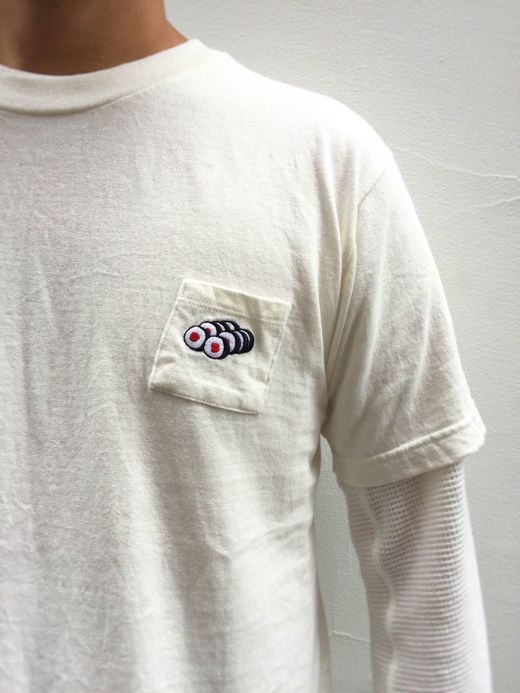  Yusuke Tsuge × Jackson Matisse Orient Pocket Tee Vol.2 / white