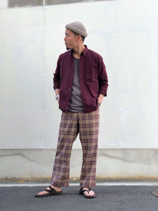 VOO VOO-878 / 零ST OX SHIRTS / WINE