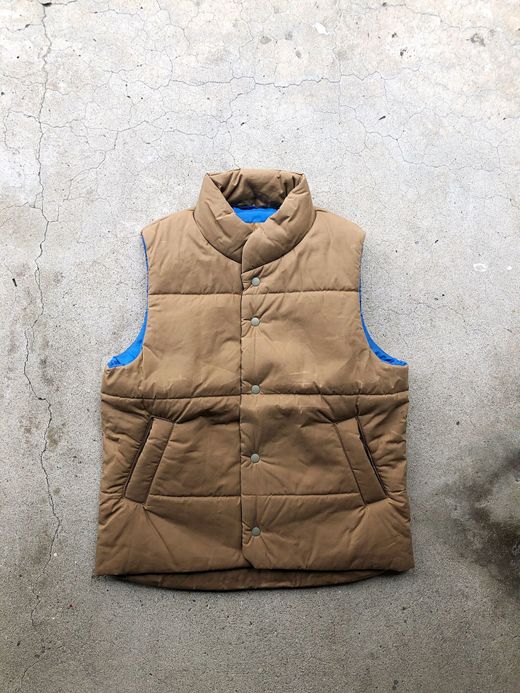 VOO VOO-930 / WAXED BALLOON VEST / BEIGE