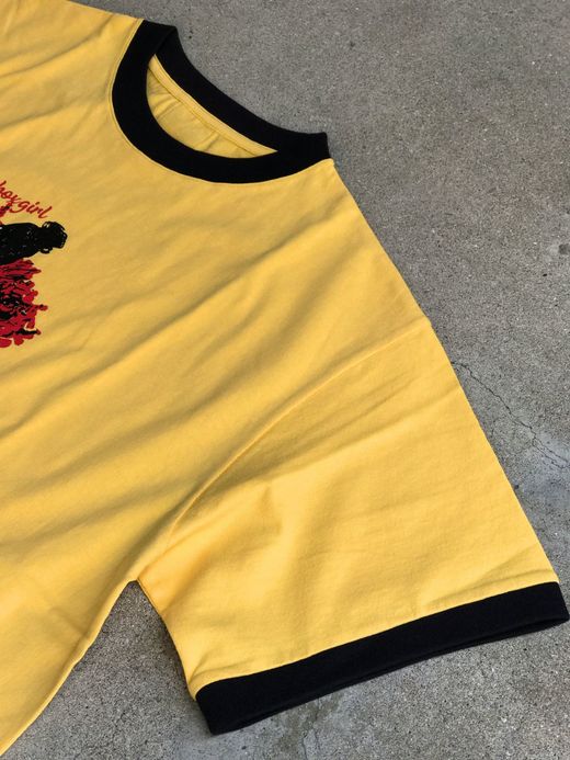 TENBOX TENBOX GIRL TEE / MUSTARD