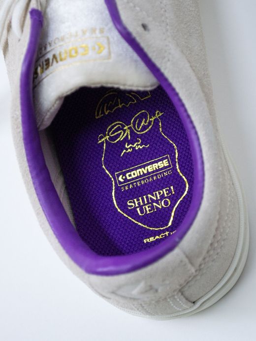 CONVERSE SKATEBOARDING 34200592 / BREAKSTAR SK SHINPEI UENO OX + / OFF WHITE