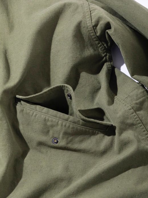 ANACHRONORM AN078 / FISH TAIL COAT / OLIVE