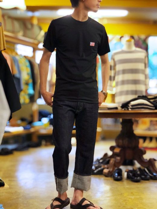 FLATBUSH Select American Flag Patch Tee / black