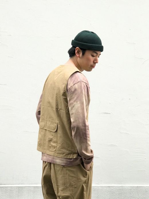  421368 / UTILITY VEST / BEIGE