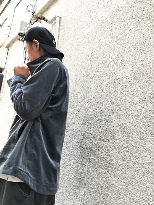 VOO Corduroy Stand JKT / charcoal