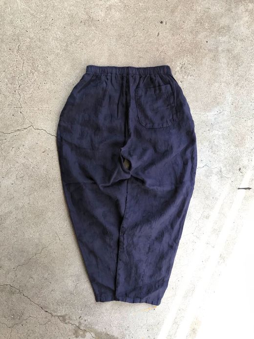  MP-20SP015 / VENICE LINEN JACQUARD PANTS / ネイビー
