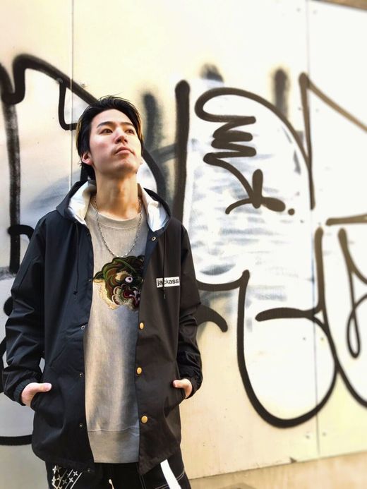  Jackass Windbreaker Jacket / black