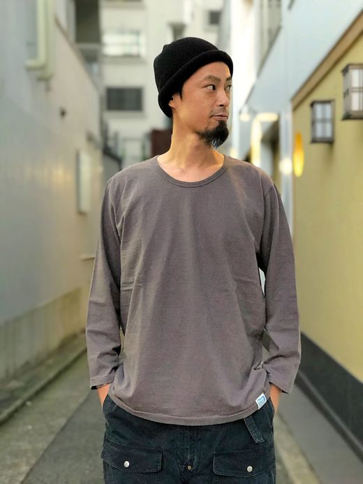 fulton OWN WAY L/S TEE / OLD GRAY