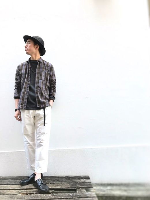 remilla ヒトエラウンドシャツ / BRN×PPL