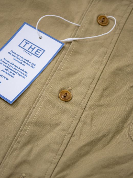 THE UNION TF00372 / BD PULLOVER SHIRTS / BEIGE