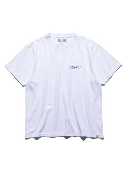 ROARK REVIVAL RTJC702 / "LOST LORDS" TEE / WHITE