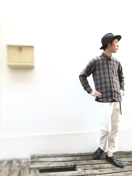 remilla ヒトエラウンドシャツ / BRN×PPL