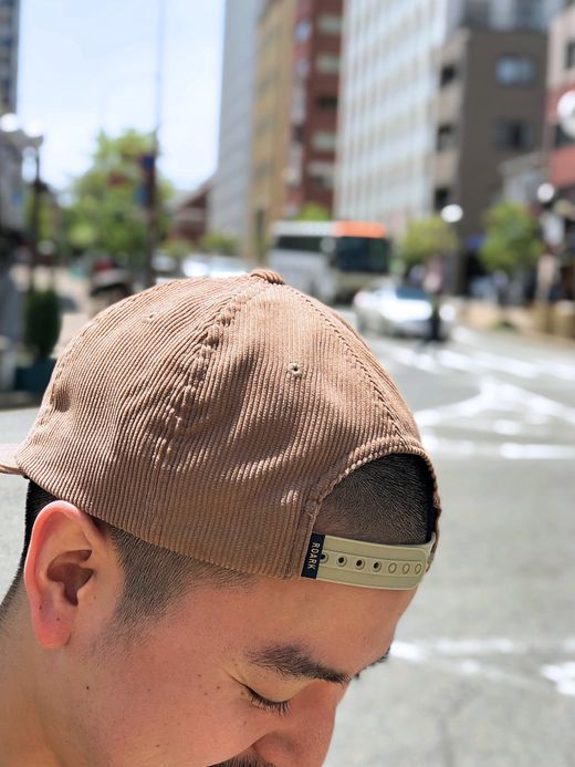 ROARK REVIVAL RH368 / "TIGER HEAD" CAP / TAN