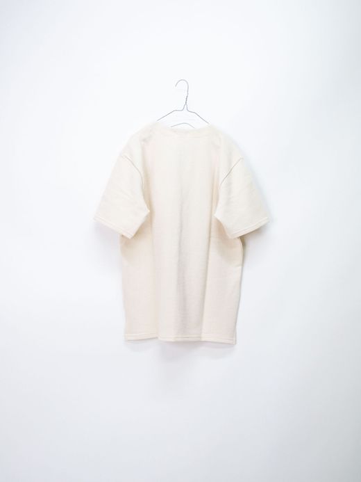 Spinner Bait 1132AK / アメリカンドライカノコワンボタンヘンリーネックTEE / 生成り