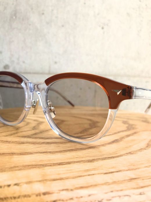 VOO VOO-1004 / CLEVER "JOCK" / CLEAR×BROWN