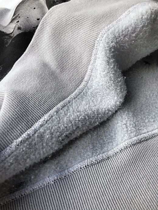 VOO VOO-976 / MIST & PAINT CREW / WHITE