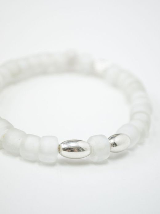 VOO VOO-URL-001 / "WHITE HEARTS" BRACELET / CLEAR MULTI 5