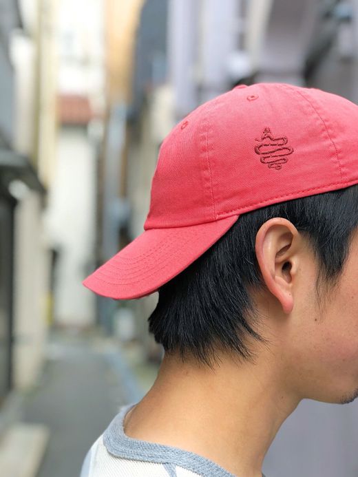 ALDIES Snake Bone Cap / pink