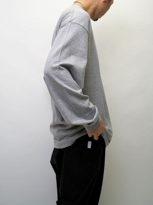 S.F.C SFCFW20CS01 / BASIC LS TEE / GREY