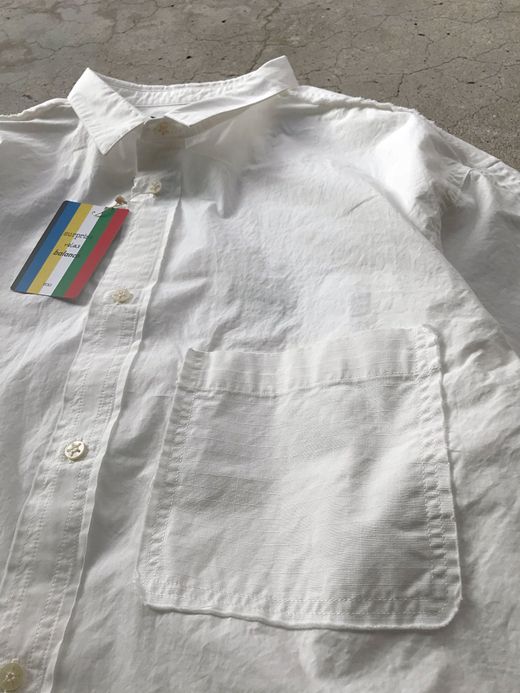 VOO VOO-963 / JAGGED SHIRTS / WHITE