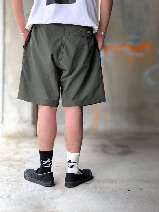 THE UNION TF00305 / EAZY NYLON SHORTS / OLIVE