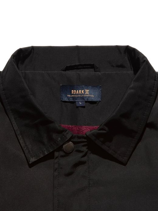 ROARK REVIVAL RJJ658 / WAYWARD YOUTH COACHES JACKET / BLACK