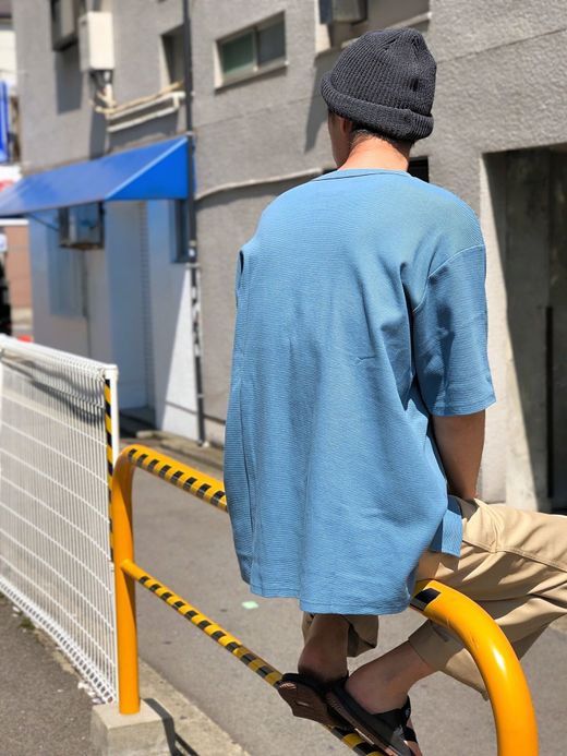 VOO Good Thermal Tee / sax