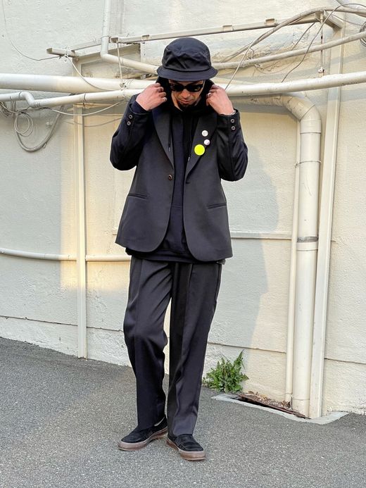 VOO VOO-1043 / VOOMAL SLACKS / BLACK