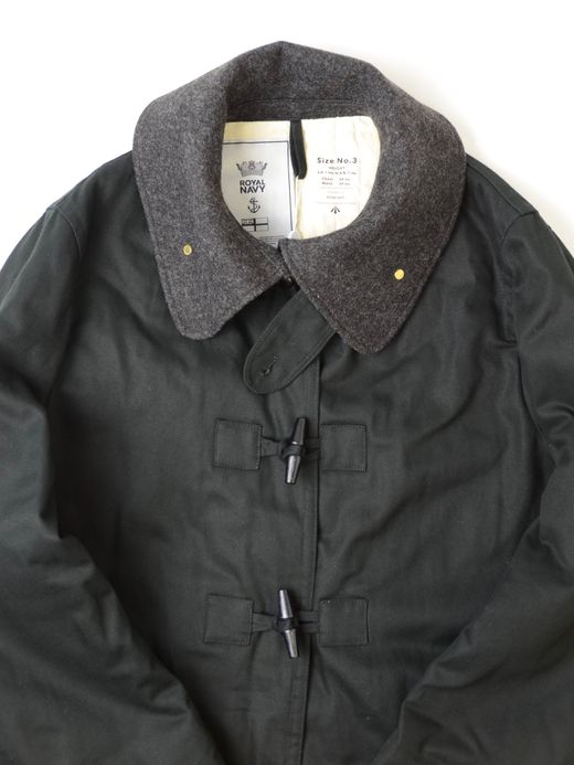ANACHRONORM ANRN-001 / DUFFLE COAT / BLACK