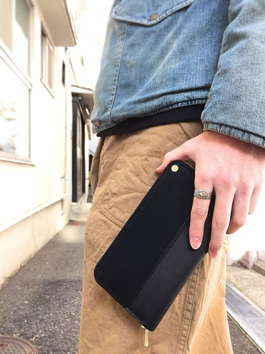 ANACHRONORM Large Wallet / black