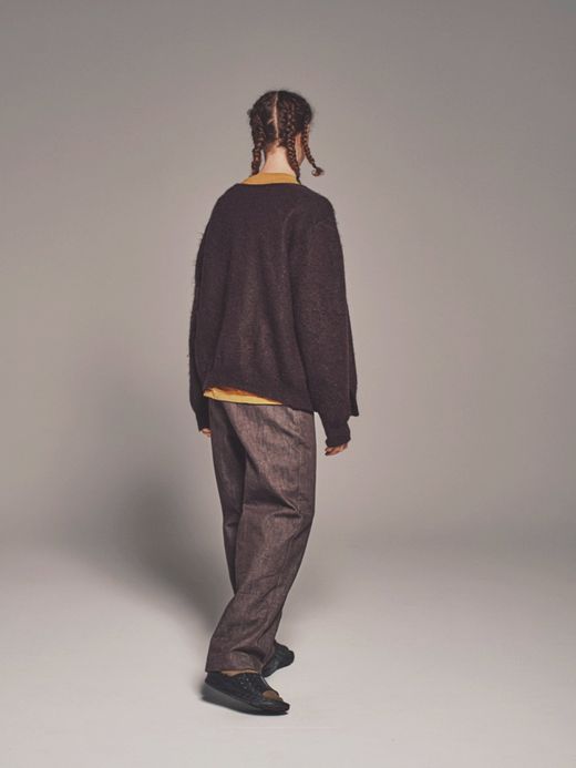 e.sen esenfw19p02 / THOMAS / BROWN DENIM