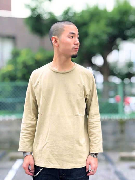 remilla R8-3402 / カバーネックTEE / SND.YEL