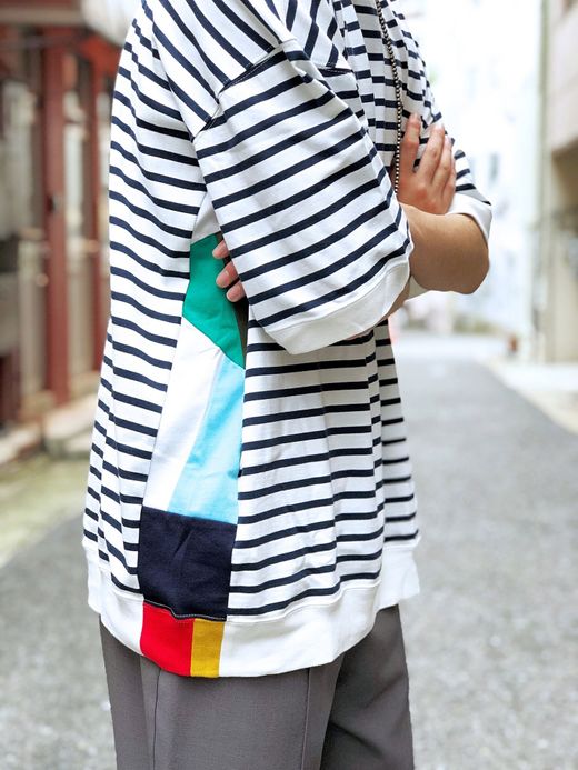 ALDIES Side Switching Big T / white