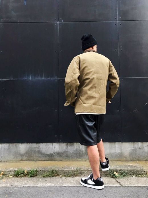 ANACHRONORM Twill Rail Road Jacket / khaki beige