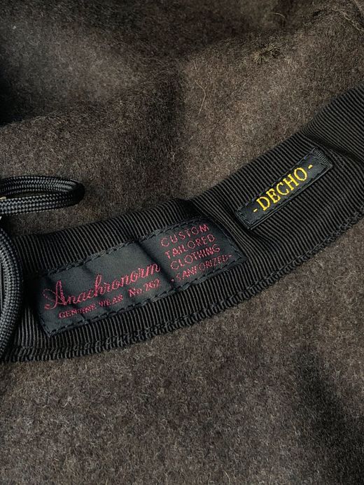 ANACHRONORM ANDC-046 / BIG MELTON HAT / BROWN