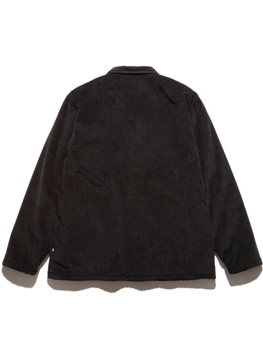 ROARK REVIVAL RJJ659 / CORDUROY COACHES JACKET / BLACK