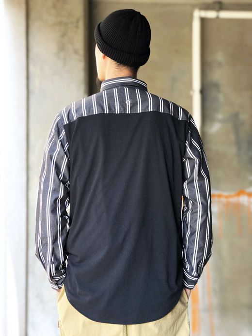 VOO VOO-898 / 零ST VOOMAL SHIRTS / BLACK