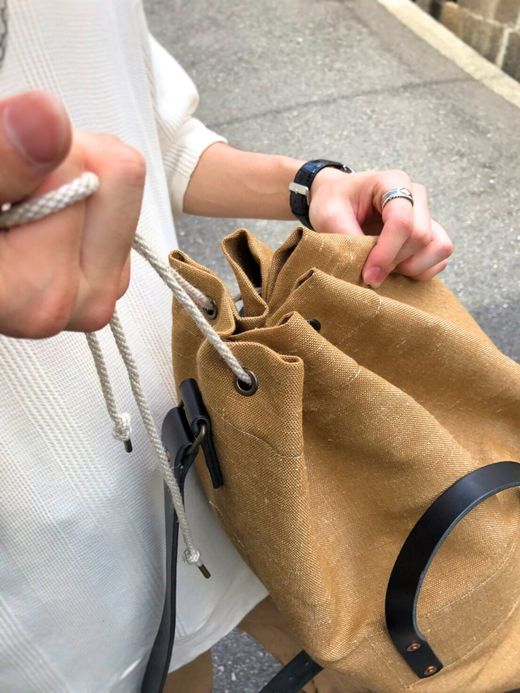 ANACHRONORM Duffle Bag / black